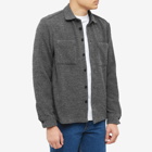 Wax London Men's Whiting Bolt Overshirt in Grey