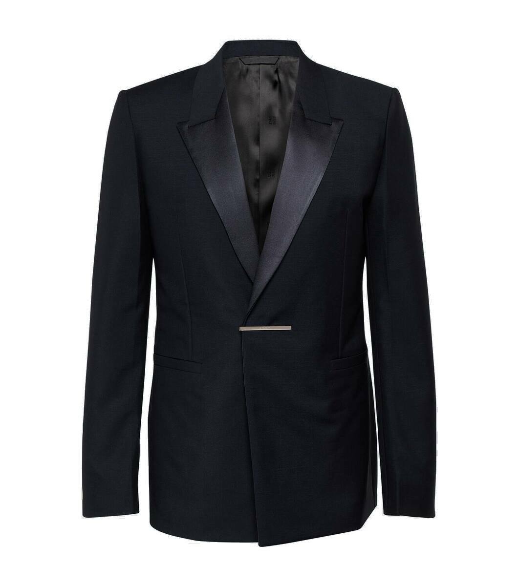 Givenchy Slim-fit wool and mohair blazer Givenchy