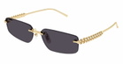 Cartier Eyewear Clash De Cartier Ct0544s-002 - Gold Sunglasses