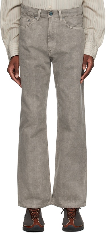 Photo: OUR LEGACY Gray Third Cut Jeans