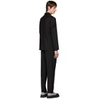 Jil Sander Black Wool and Mohair Essential Suit