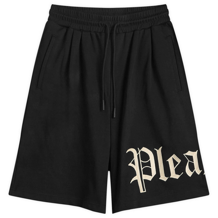 Photo: Pleasures Men's OE Wide Shorts in Black