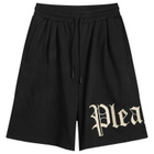 Pleasures Men's OE Wide Shorts in Black