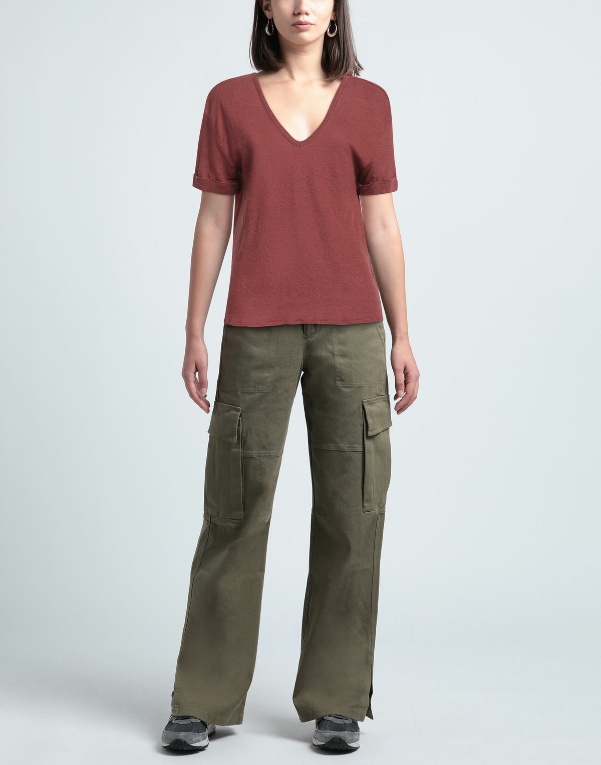 Majestic Filatures Womens T-shirt Garnet