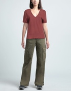 Majestic Filatures Womens T-shirt Garnet