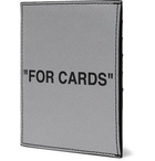 Off-White - Printed Leather Cardholder - Black