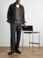 Officine Générale - Sid Suede Overshirt - Gray