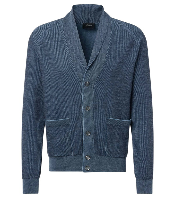 Photo: Brioni Cashmere and wool cardigan