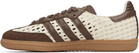 adidas Originals Off-White & Brown Samba OG Sneakers