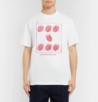 Acne Studios - Jaceye Printed Cotton-Jersey T-shirt - Men - White