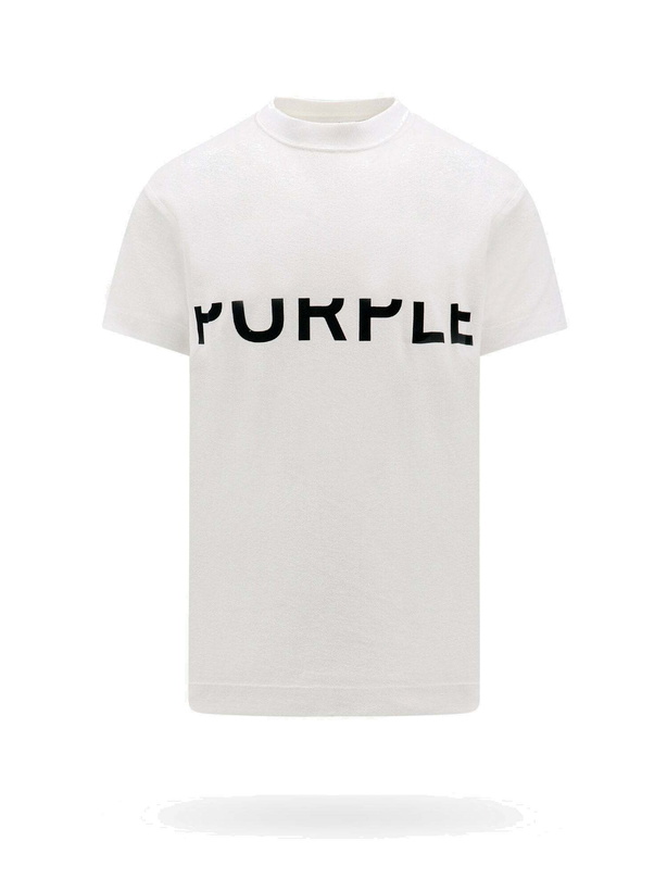 Photo: Purple Brand   T Shirt White   Mens