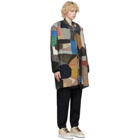 By Walid Multicolor Cashmere Repatch Miro Cardigan