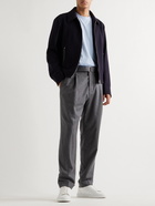 Mr P. - Cashmere and Virgin Wool-Blend Blouson Jacket - Blue