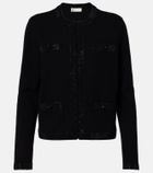 Tory Burch Embellished wool-blend cardigan