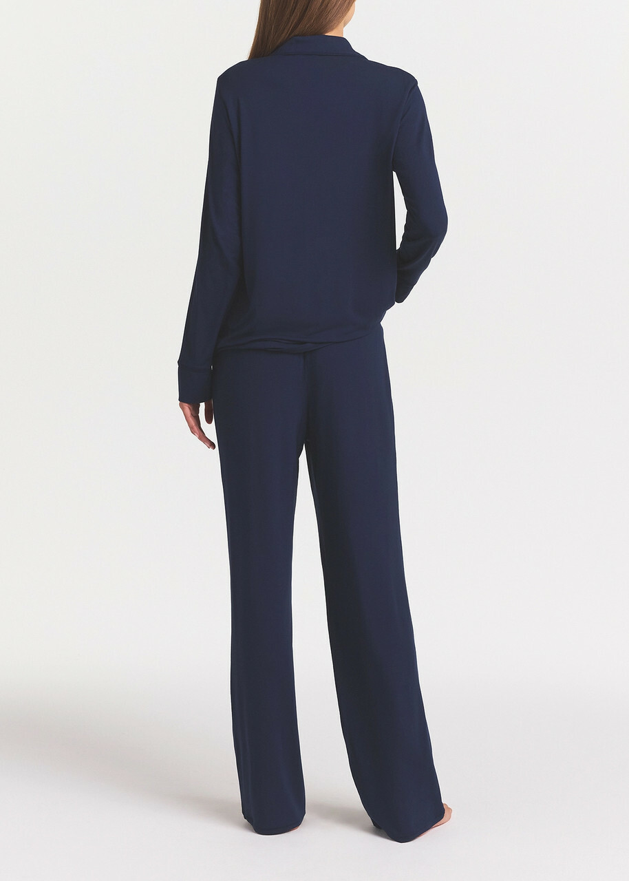 Skims Jersey Pyjama set Navy