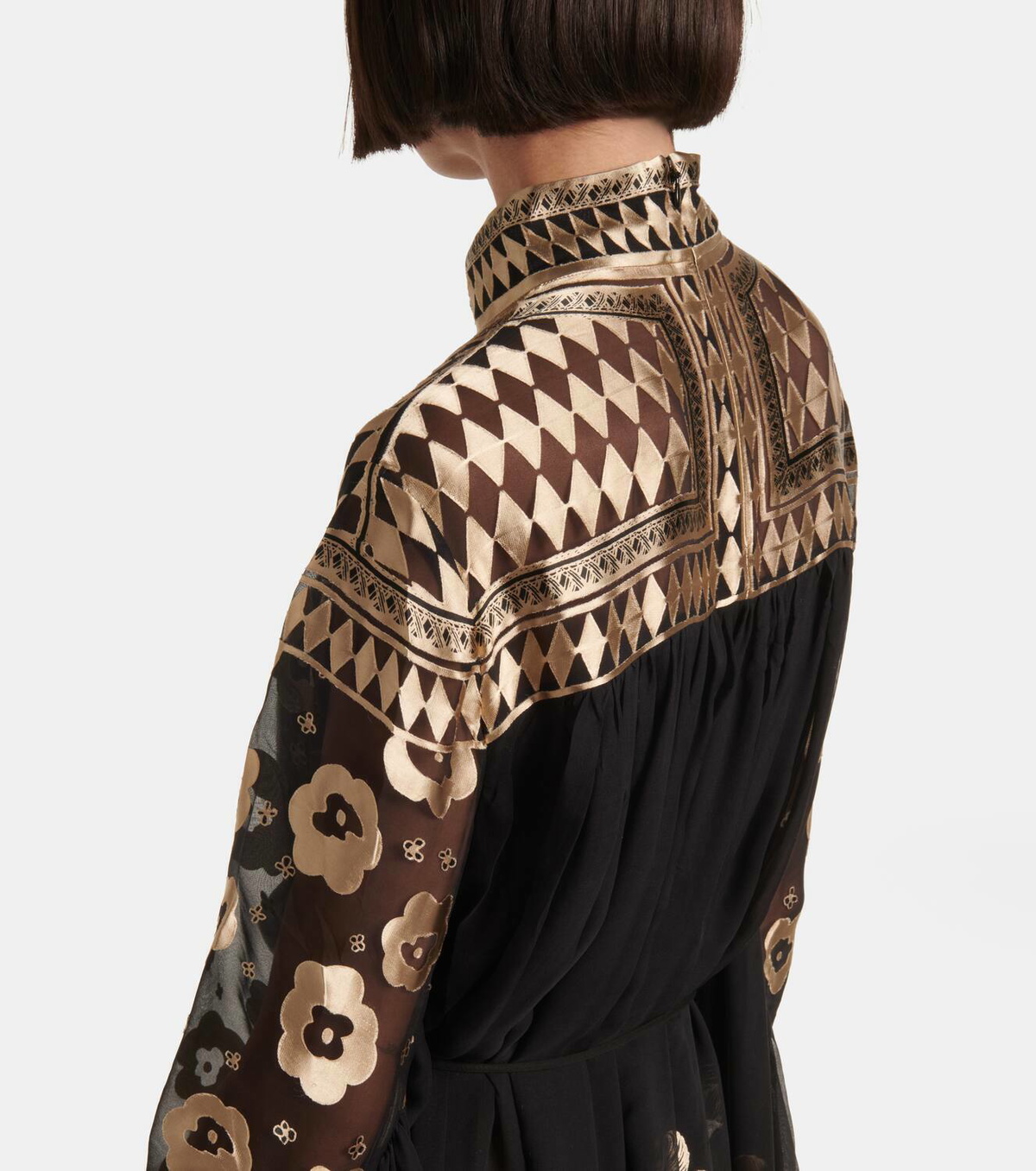 Zimmermann Illustration Otto printed gown Zimmermann