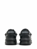 VERSACE - Bi-color Leather Sneakers