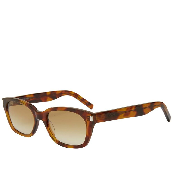 Photo: Saint Laurent Sunglasses Saint Laurent SL 522 Sunglasses in Havana/Brown