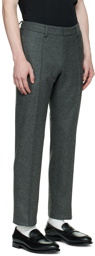 Dunhill Gray Pleated Trousers