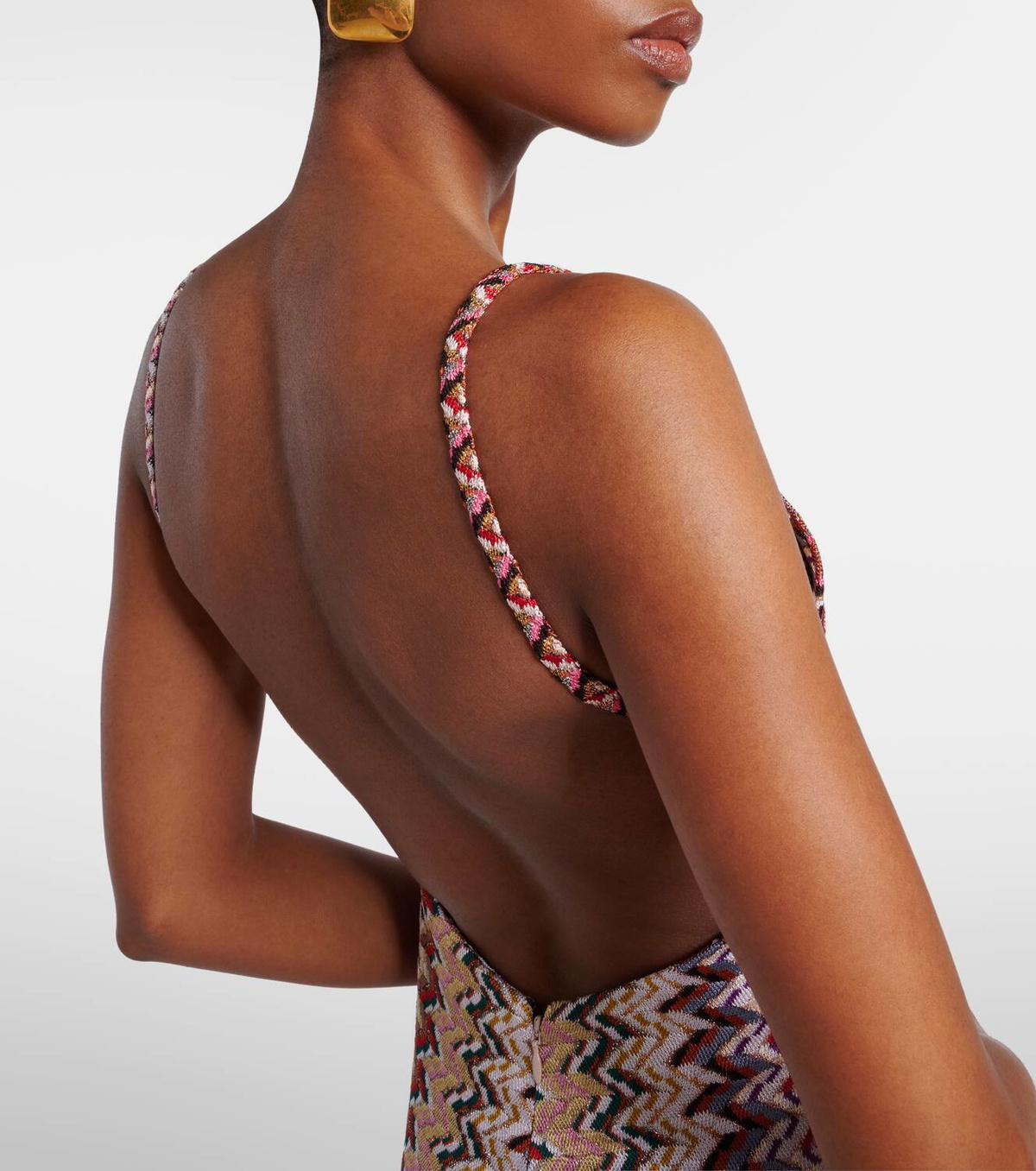 Missoni Zigzag Lurex maxi dress Missoni