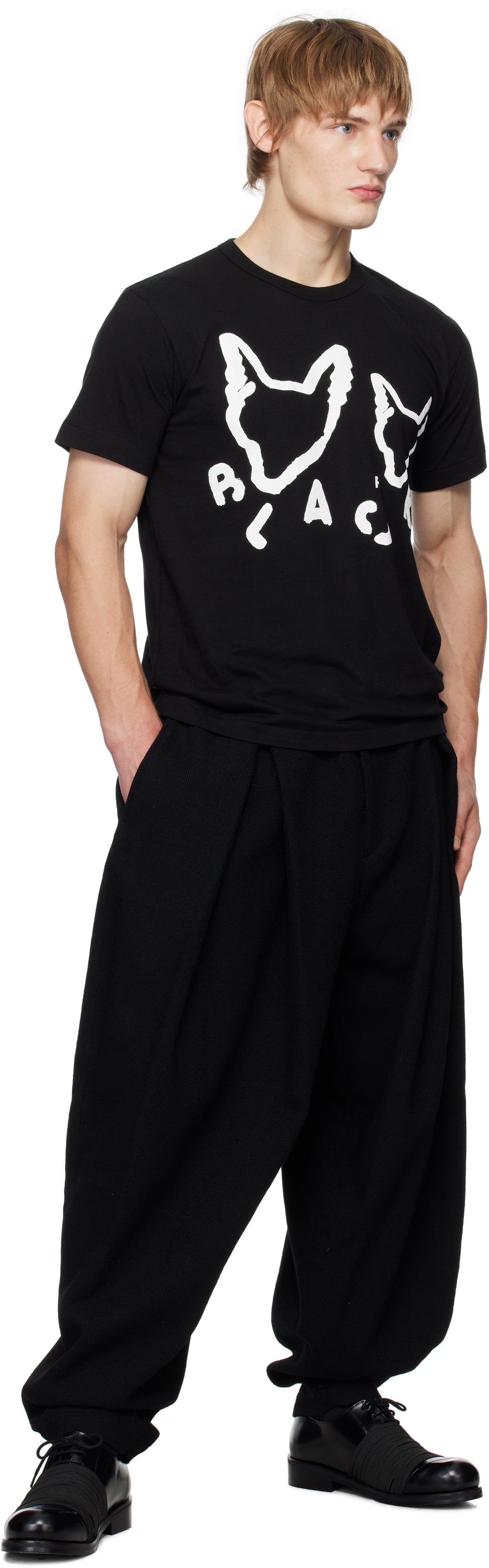 Black Comme des Garçons Black Cotton Jersey T-shirt