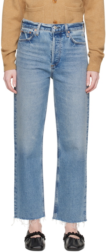 Photo: Citizens of Humanity Blue Florence Straight Jeans