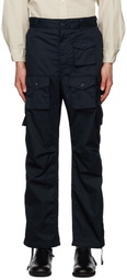 Engineered Garments Navy Bellows Pockets Cargo Pants