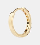 Persée Chakras Rainbow Piercing 18kt gold single earring with gemstones