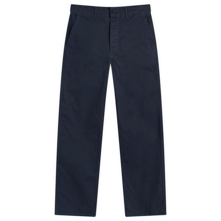 Photo: orSlow Men's French Work Pant in Navy