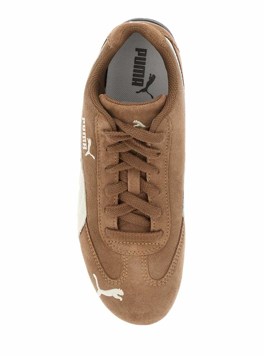 Puma speedcat Archive Brown Sneakers With Side Logo In Suede Unisex