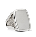 Bottega Veneta - Sterling Silver Signet Ring - Silver