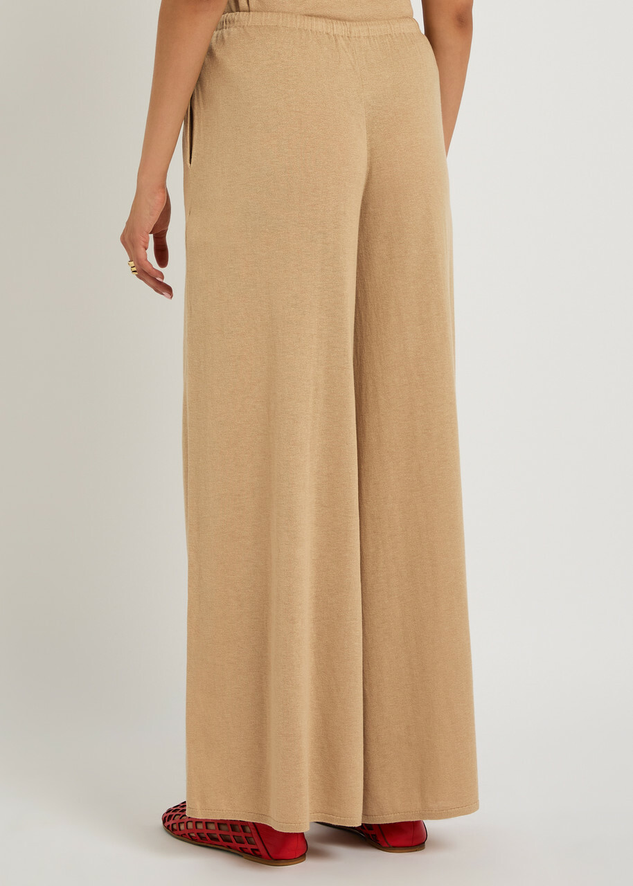 BY Malene Birger Piscata Knit Trousers Sand