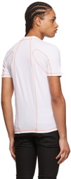 Just Cavalli White Polyester T-Shirt