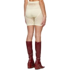ISA BOULDER SSENSE Exclusive Off-White Impressive Shorts