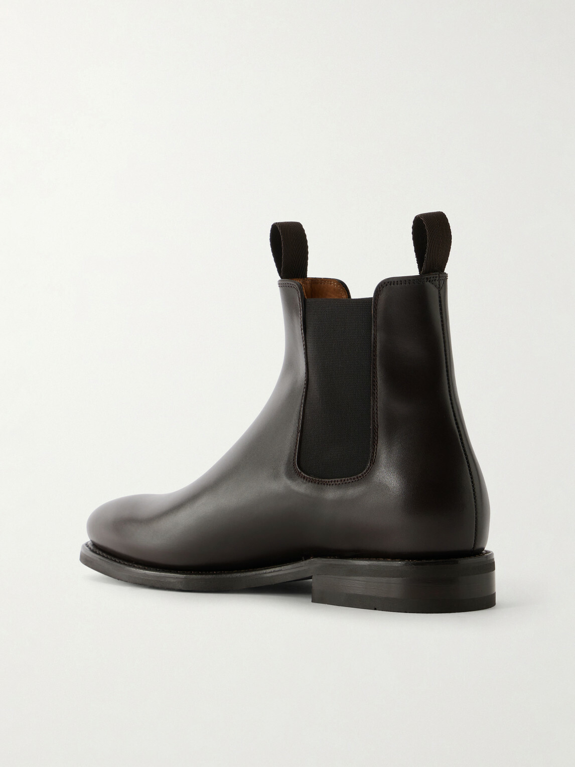 MORJAS - Leather Chelsea Boots - Brown