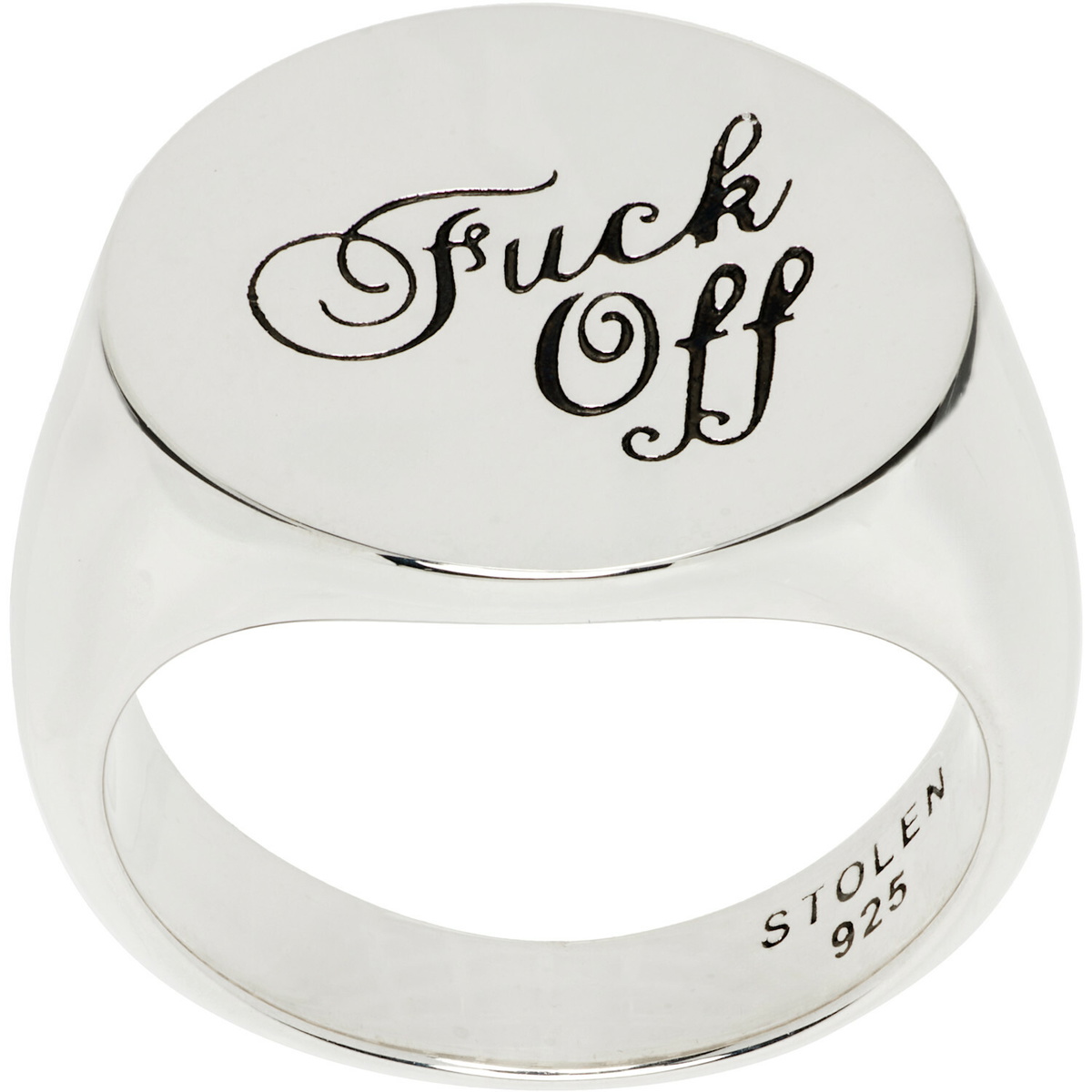 Stolen Girlfriends Club Warm Welcome Signet Ring