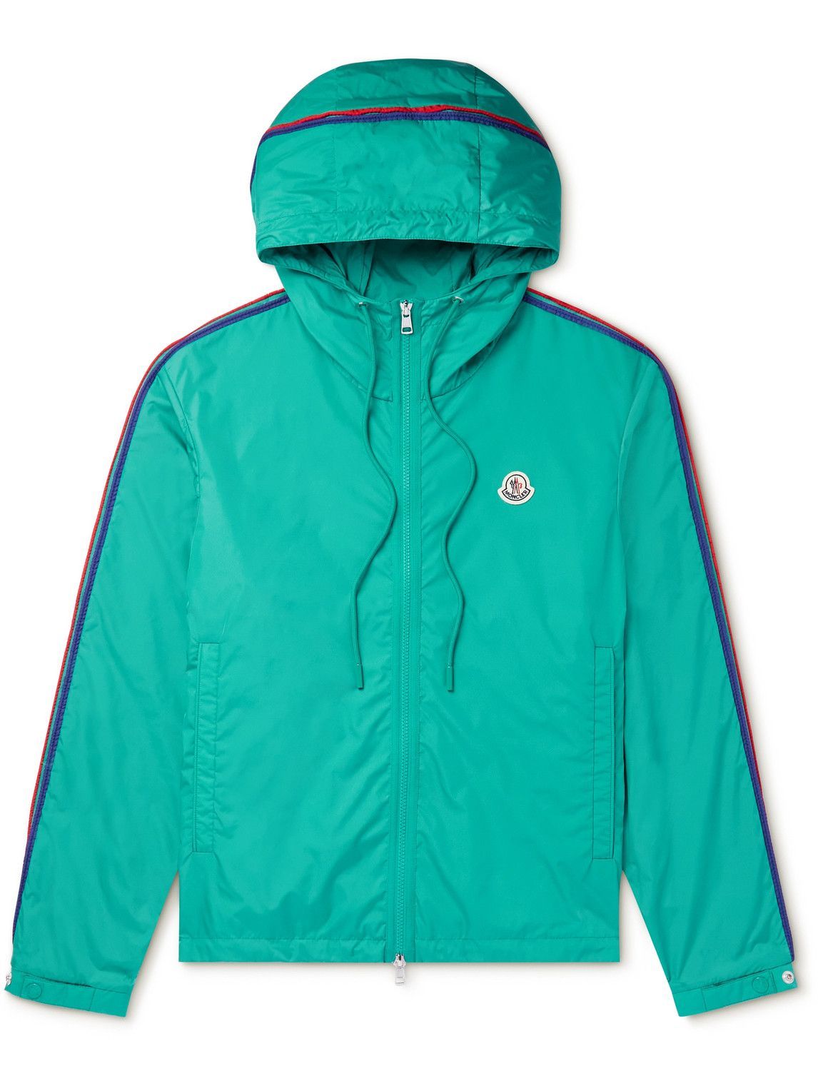 Moncler - Hattab Logo-Appliquéd Shell Hooded Jacket - Green Moncler