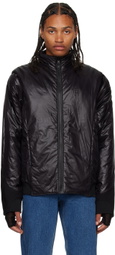 LOW CLASSIC Black Reversible Down Jacket