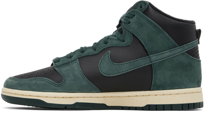Nike Black & Green Dunk High Sneakers