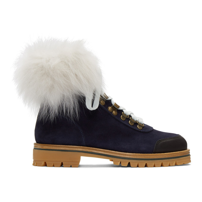 Photo: Mr and Mrs Italy Navy Combat Boots