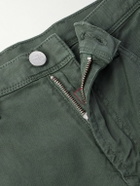 Incotex - Blue Division Straight-Leg Denim Shorts - Green