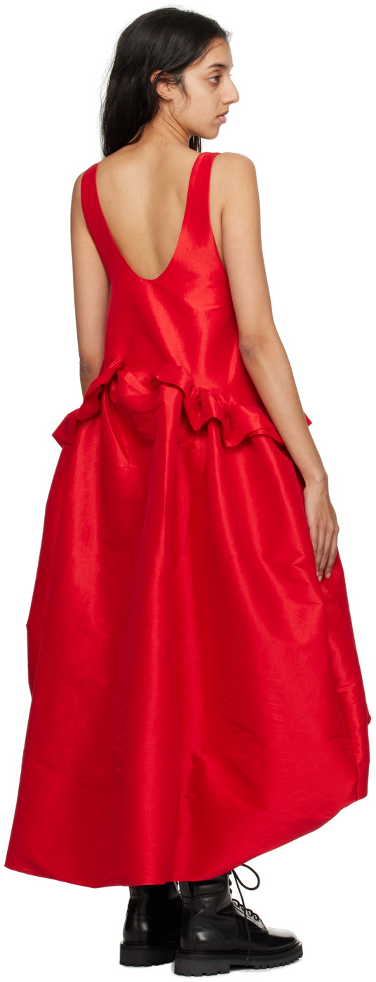 Kika Vargas Red Ramya Maxi Dress Kika Vargas