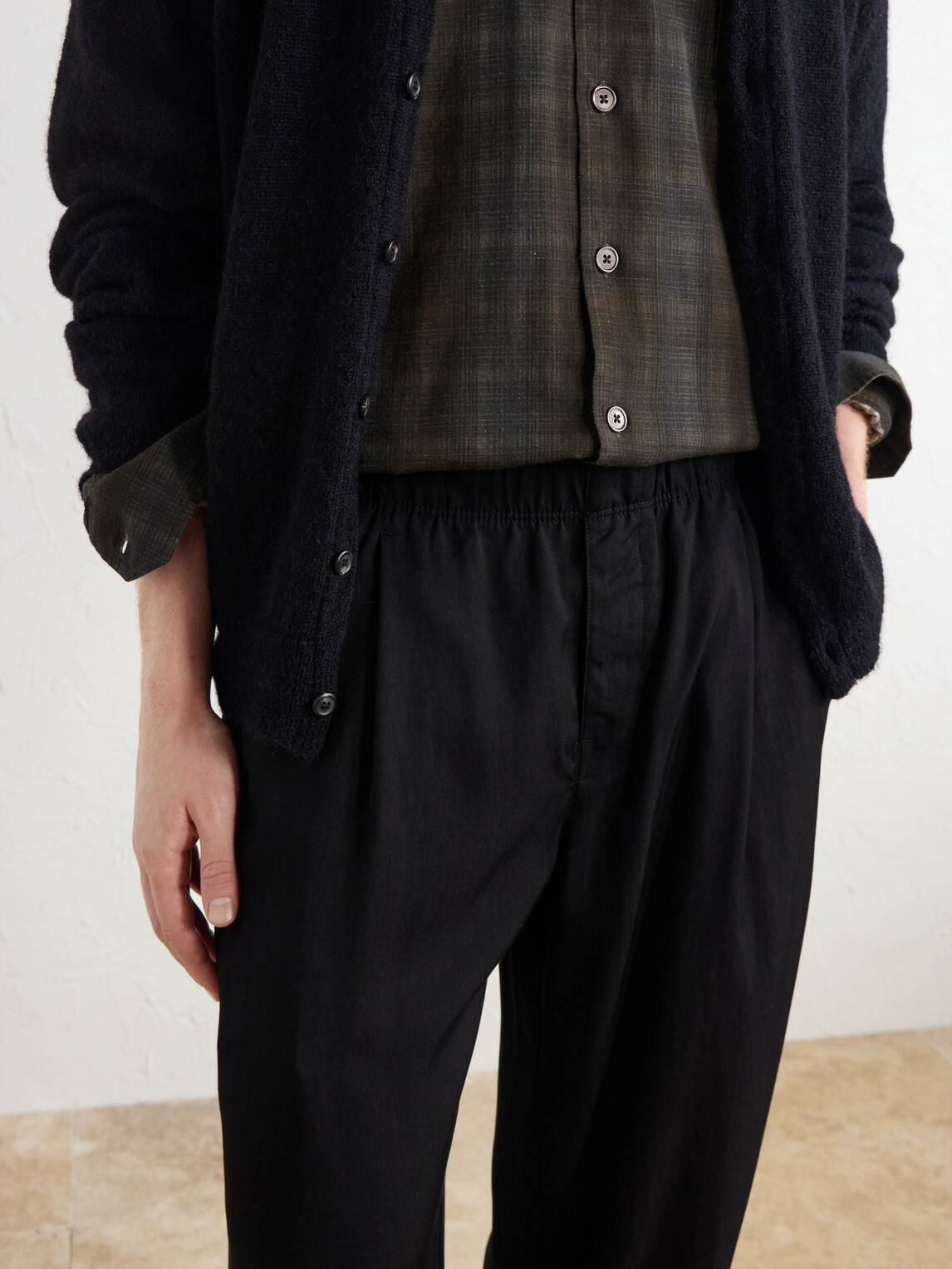Our Legacy - Wide-Leg Pleated TENCEL™ Lyocel-Blend Twill Trousers - Black