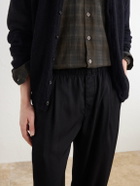 Our Legacy - Wide-Leg Pleated TENCEL™ Lyocel-Blend Twill Trousers - Black