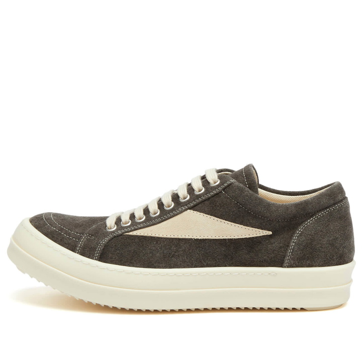Photo: Rick Owens DRKSHDW Women's Low Sneakers in Dust Milk