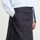 Gramicci Women's Quilted Thermal Midi Skirt in Navy
