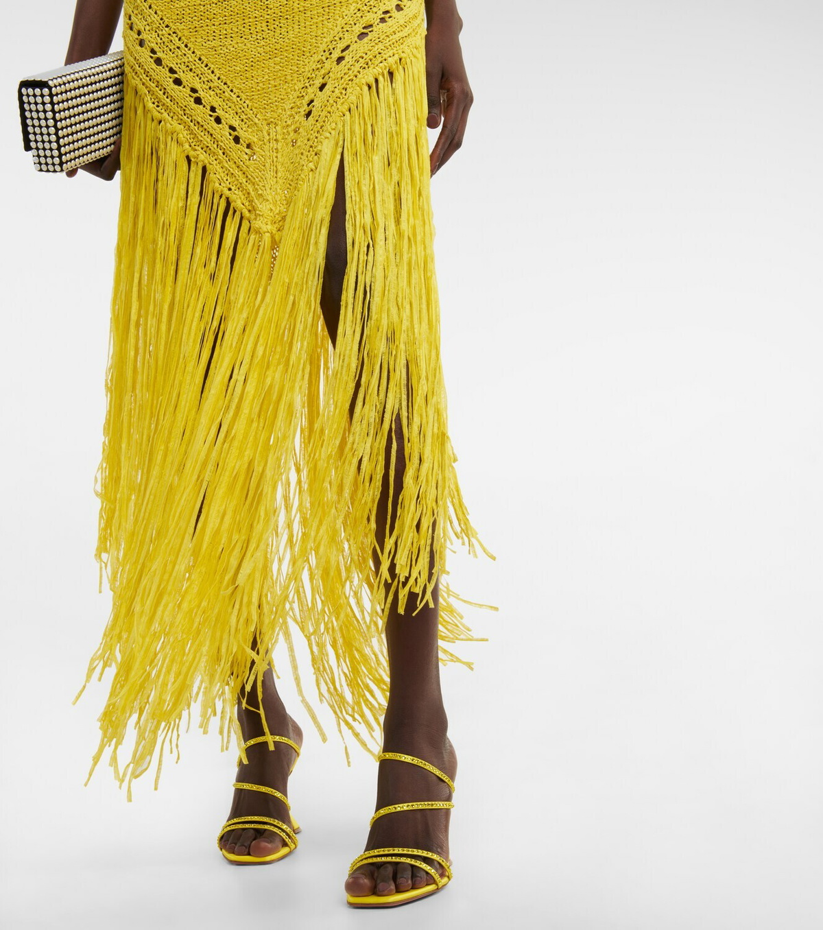 Alexandre Vauthier - Fringed knit midi dress Alexandre Vauthier