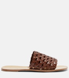 Souliers Martinez Estrella woven leather sandals