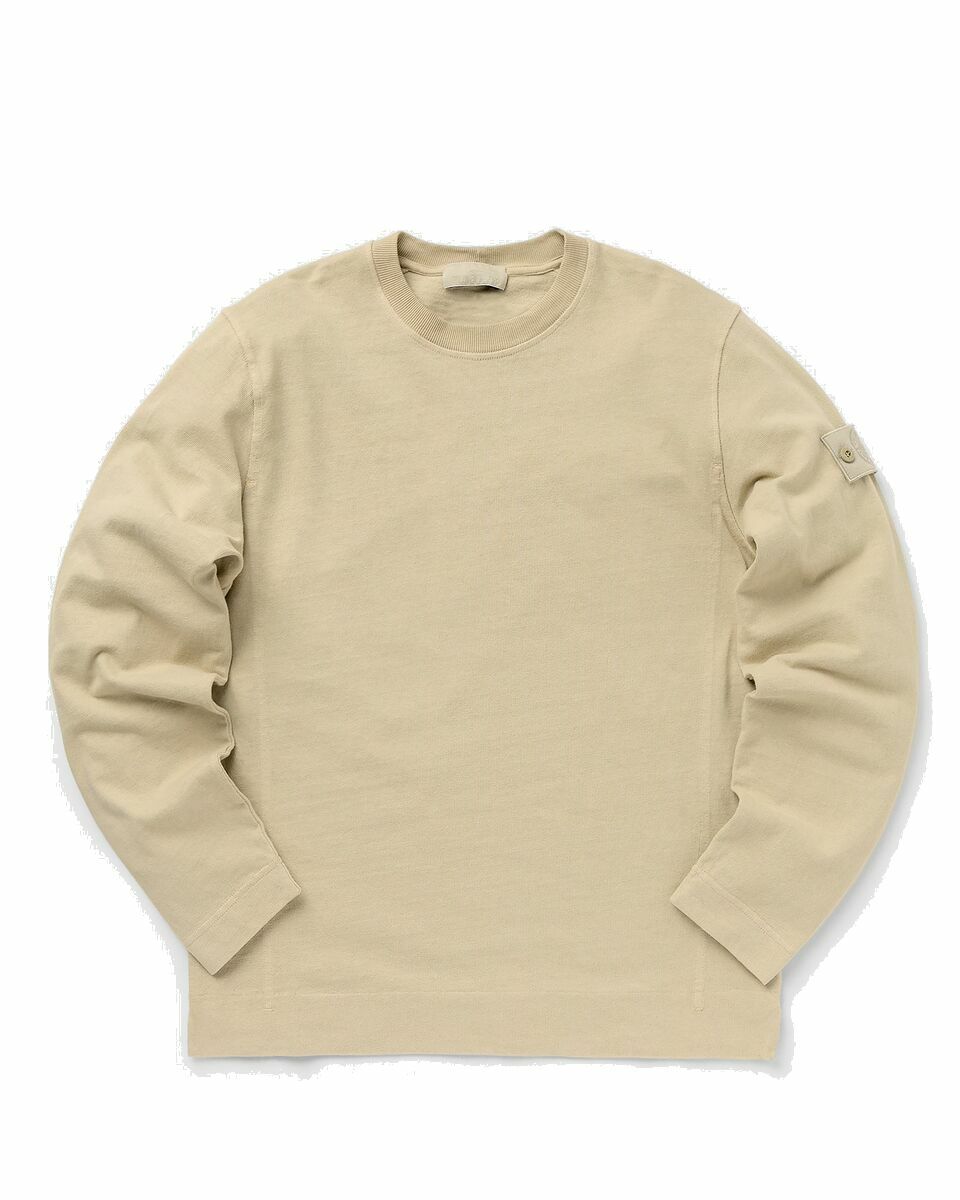 Photo: Stone Island Hoodie Organic Cotton Heavy Fleece, Stone Island Ghost Piece Brown - Mens - Sweatshirts