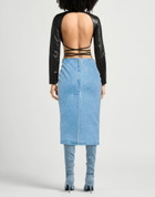 Marni Womens Denim skirt in Blue